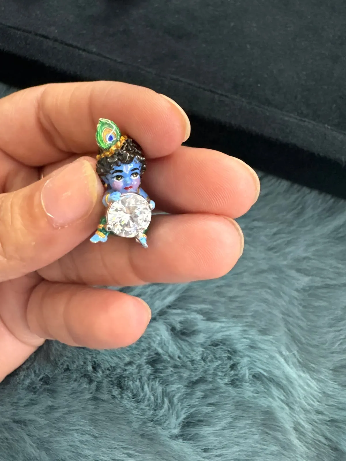 Dhaneesha Select 925 SILVER KRISHNA JI PENDANT